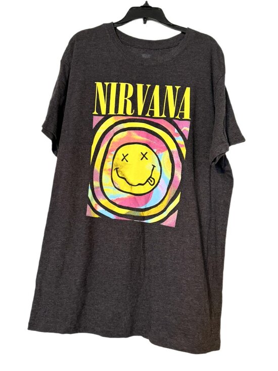 Nirvana Graphic Tee XL + Cargo Pants L Streetwear Bundle - Picture 2 of 7